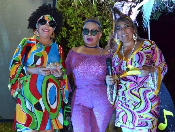 Amparo Mosquera, María Teresa Trujillo y Migdonia Patiño.